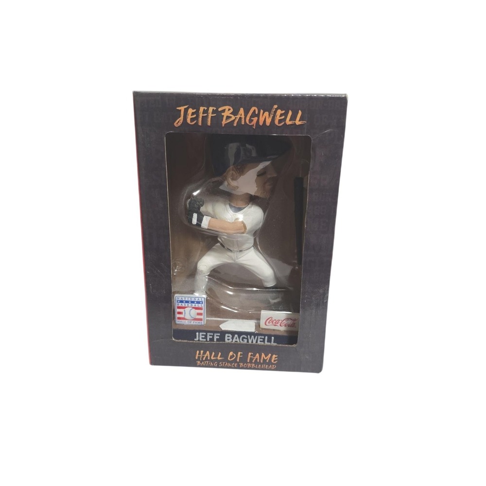 Jeff Bagwell Hall Of Fame Bobblehead Houston Astros Coca-Cola One Size White MLB